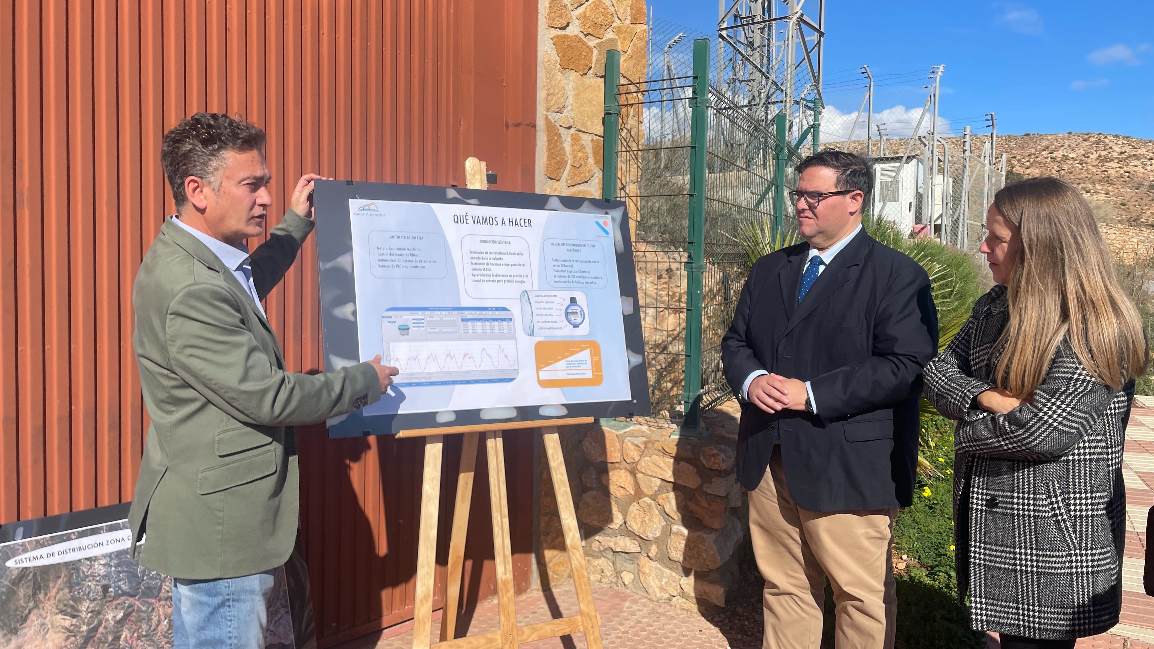 La Mancomunidad de la Costa Tropical y Aguas y Servicios modernizan la ETAP de Castell de Ferro