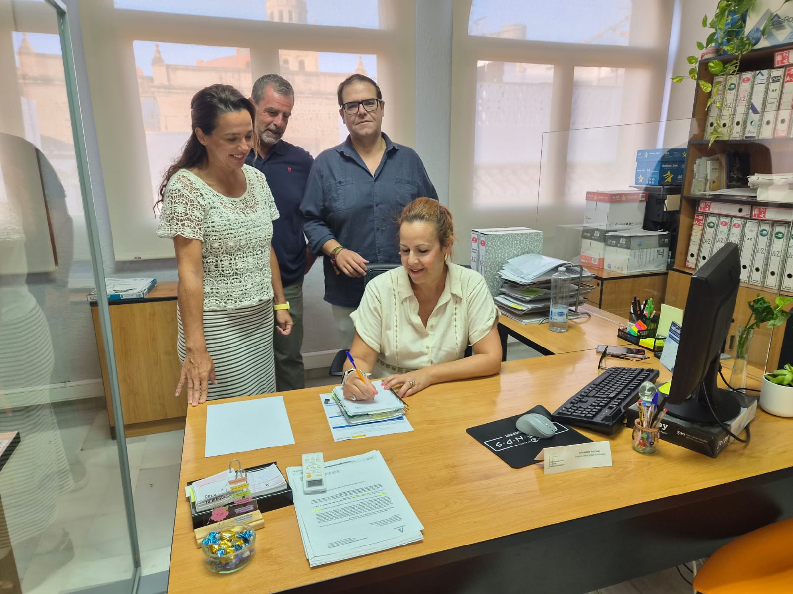 Andaluc�a Orienta inicia un nuevo curso consolidado como servicio de empleo de la Mancomunidad en Almu��car